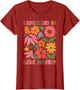 Women Floral Radicalized by Basic Decency Funny Democracy