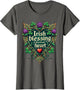 Slainte Irish Blessing Scottish Heart Design
