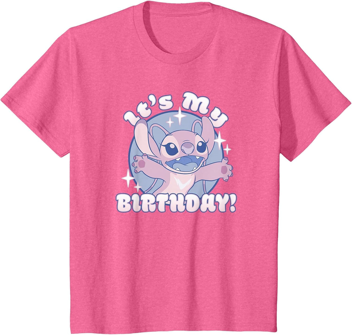 Disney Lilo & Stitch Angel It's My Birthday Retro Sparkle