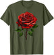 Single Red Rose Flower