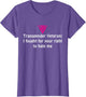 Transgender Veteran I Fought for Your Right to Hate me Shirt