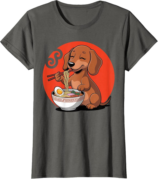 Dachshund Ramen Japanese Funny Wiener Dog