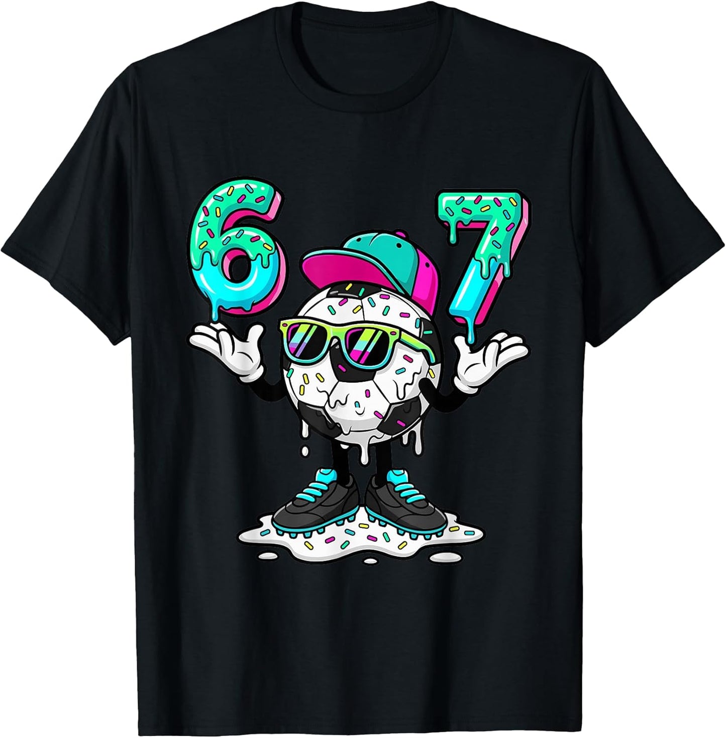 67 Meme Six Seven 6 7 Meme Funny Soccer Drip