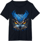 Owl Art Animal Face Graphic Motif Owl
