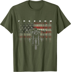 American Flag Motorcycle