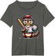 Baseball Otter Fun Player Sports Animal Theme for Everyone