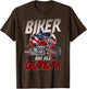 Biker Bad Ass Grandpa Funny Motorcycle Gag Humor
