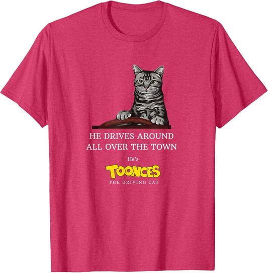 Toonces The Driving Cat - He Drives Around All Over The Town