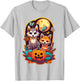 Sugar Skull Wolf Fox Cute Trick-or-Treat Anime Halloween