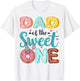 Dad of The Sweet One 1st Birthday Girl Donut Party