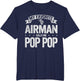 My Favorite Airman Calls Me Pop Pop Grandpa Father's Day