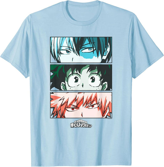 My Hero Academia Todoroki Deku Bakugo Eyes Anime