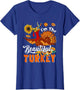 I'm The Beautiful Turkey Thanksgiving Turkey Fall Sunflowers
