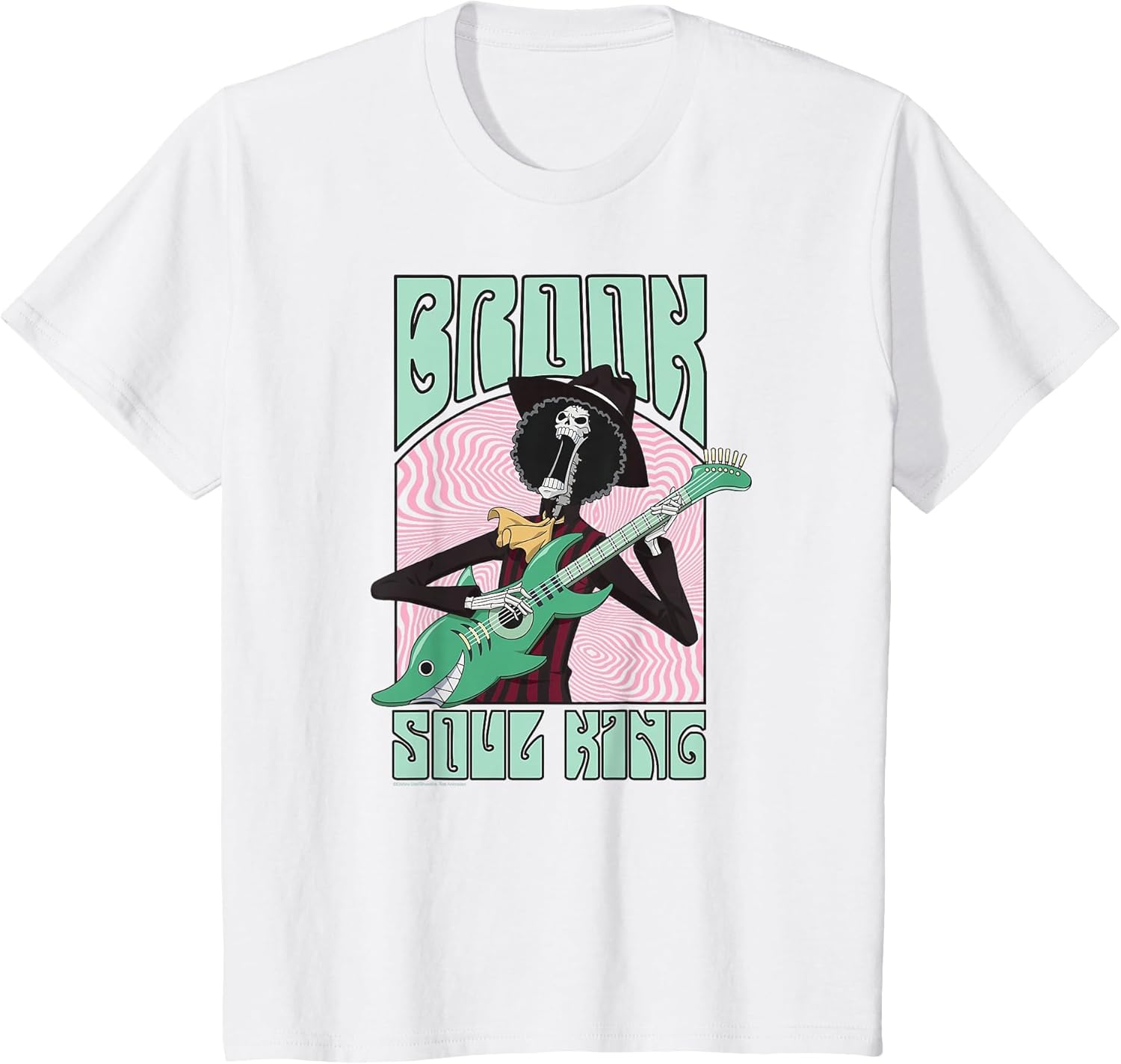 One Piece Anime Soul King Brook Groovy Guitar Concert
