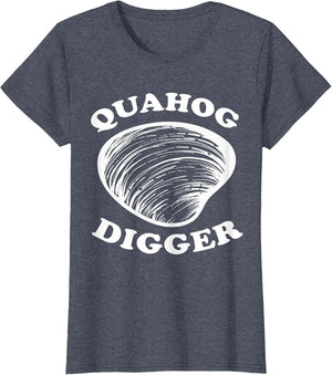 Quahog Digger Shellfish Clam Digging Raking Seafood Lover