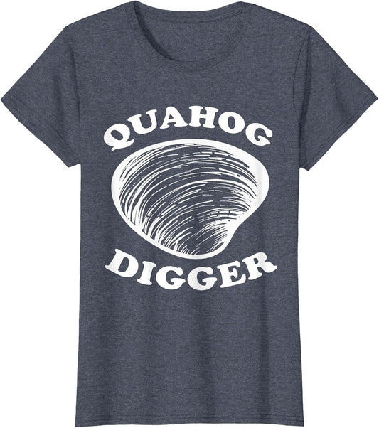 Quahog Digger Shellfish Clam Digging Raking Seafood Lover