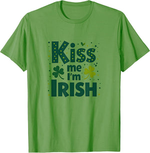 Kiss Me I'm Irish St Patrick's Day Design
