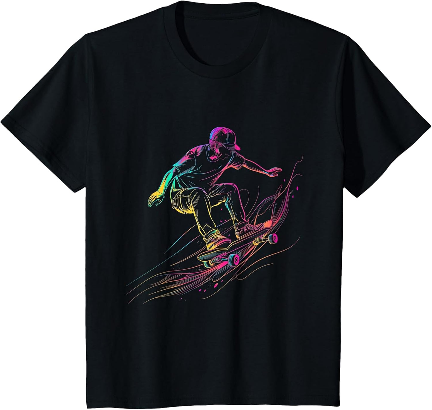 Skateboard Skateboarding Skater Boy Retro