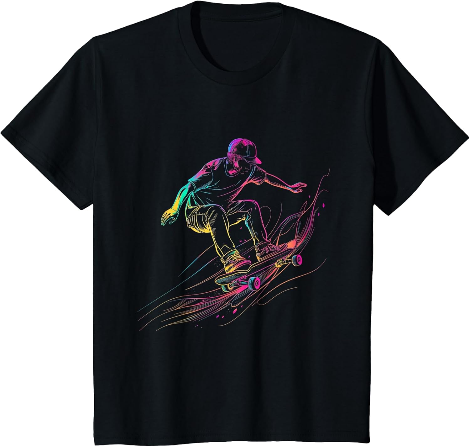 Skateboard Skateboarding Skater Boy Retro