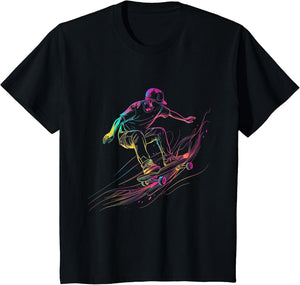 Skateboard Skateboarding Skater Boy Retro