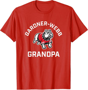 Gardner-Webb University GWU Bulldogs Arched Grandpa