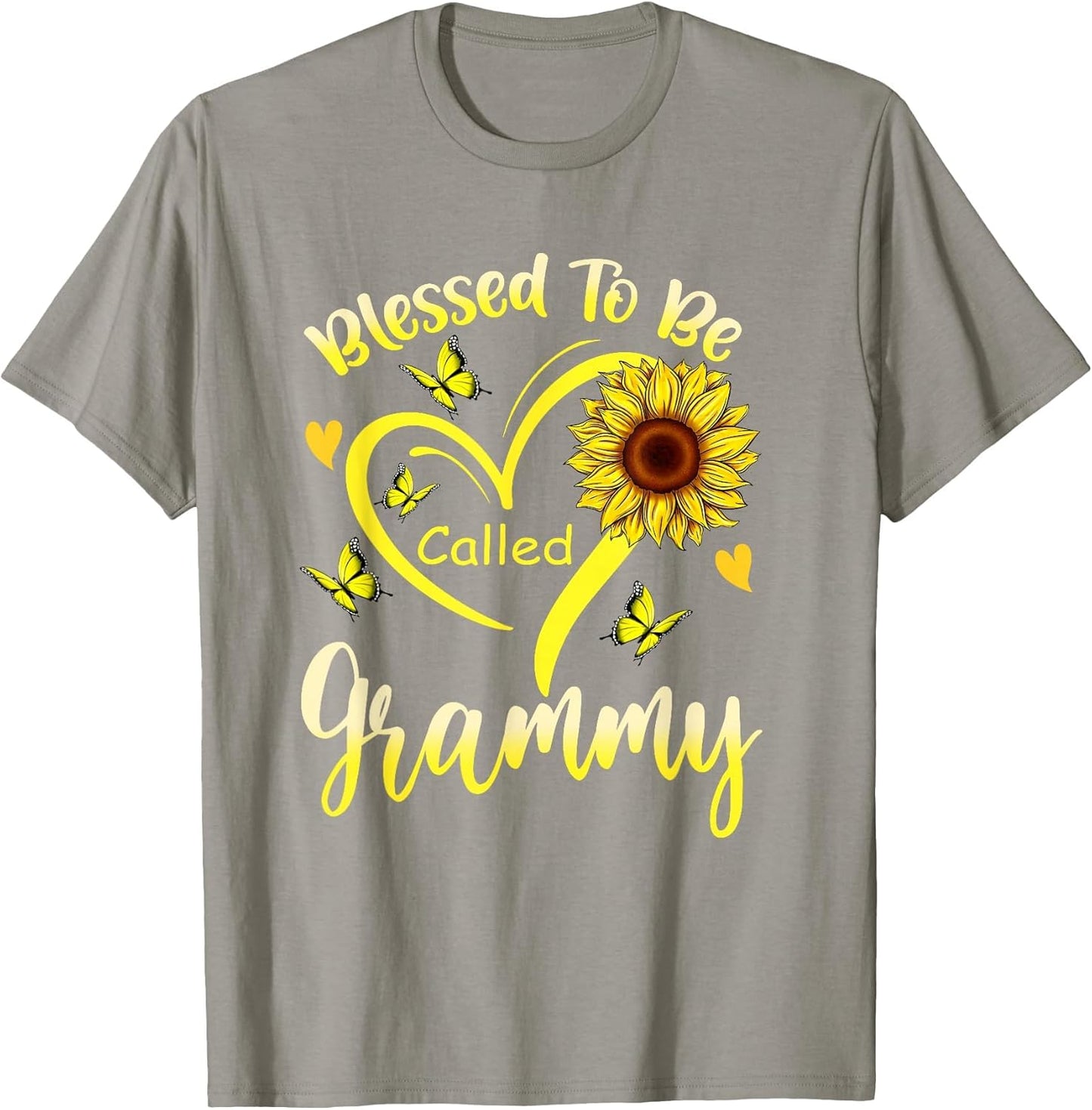 Blessed to Be Called Grammy Sunflower Floral Mothers Day