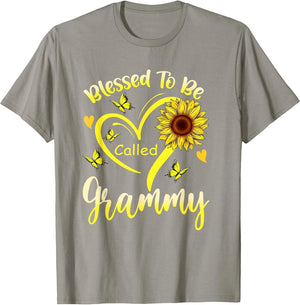 Blessed to Be Called Grammy Sunflower Floral Mothers Day