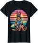 German Shepherd Surfer Dog