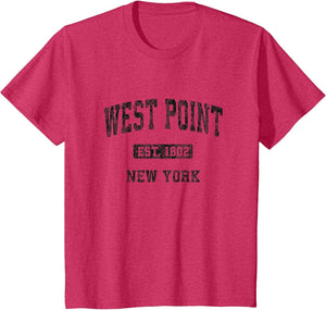 West Point New York NY Vintage Athletic Sports Design