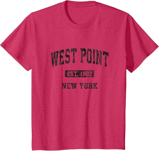 West Point New York NY Vintage Athletic Sports Design