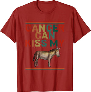 Cancer Can Kiss My Ass Cute Donkey Support Cancer Awareness