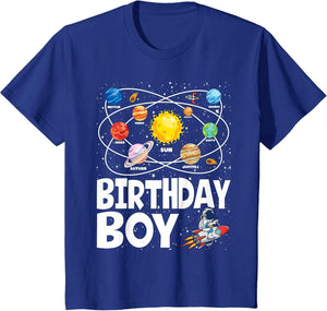 Birthday Boy Space Planets Birthday