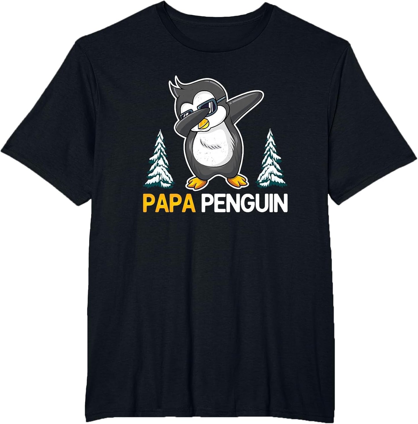 Funny Dabbing Penguin Papa Rockhopper Penguin Lovers Dad