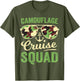 Camouflage Cruise Squad Retro Vintage Family Matching Camo