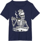 Skeleton Drinking Coffee Lazy & Easy Women Halloween Costume