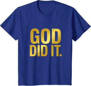 God Did It Christian Testimony Faith Praise Gospel