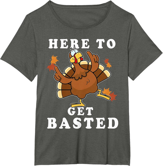 Here to get Basted Funny Thanksgiving Turkey Beer Gobble Pie