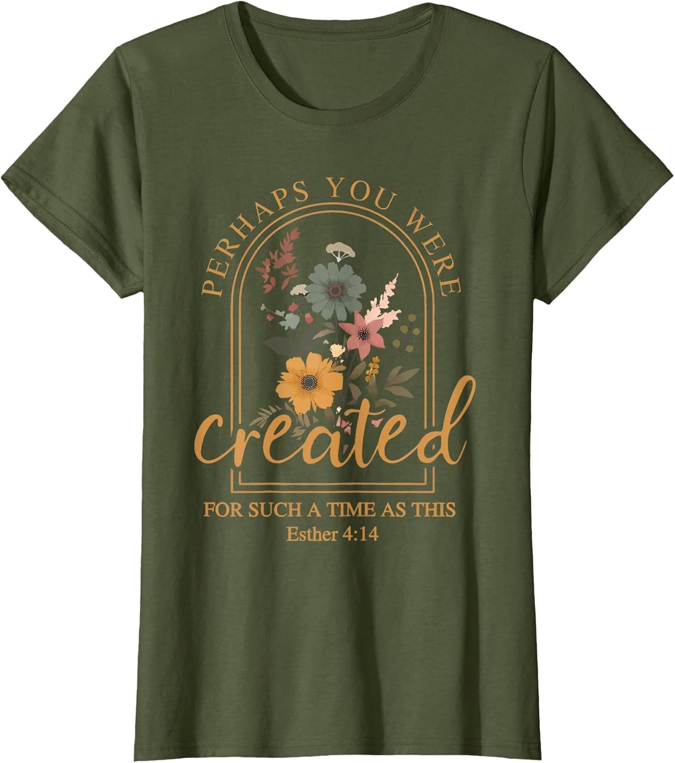 Perhaps You were Created Bible Verse Faith Christian Jesus