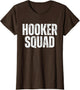 Hooker Squad Vintage Fishing Funny Adult Humor