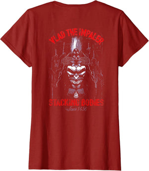 Vlad The Impaler Stacking Bodies Since 1456 (on Back)