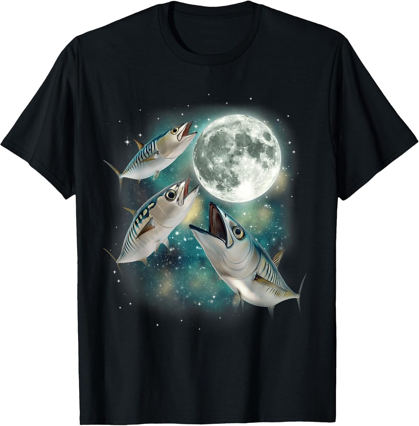 Three Mackerel Moon | 3 Fish Howling Meme Parody Cursed
