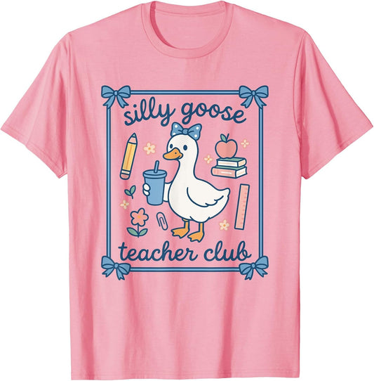 Cute Silly Goose Teacher Club