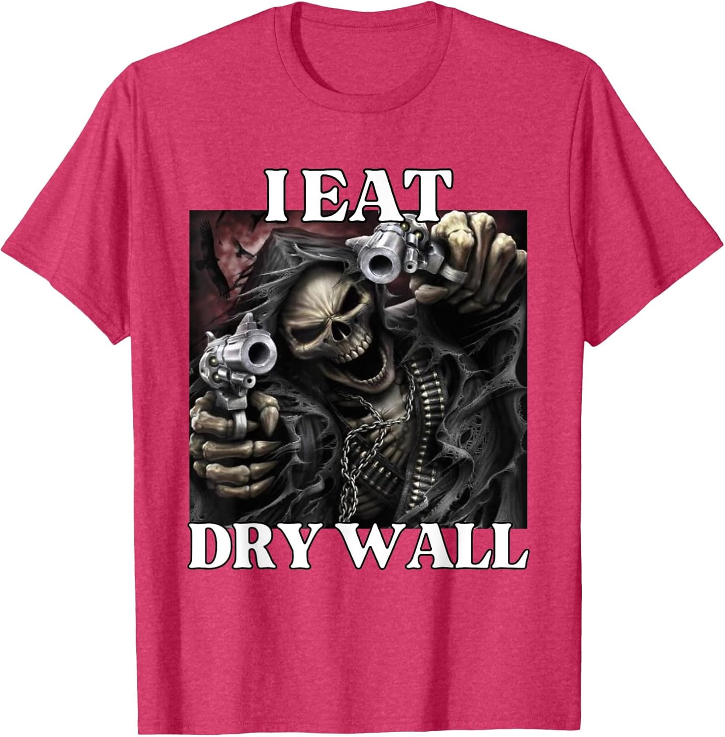 I Eat Drywall Funny Cringe Hard Skeleton Meme
