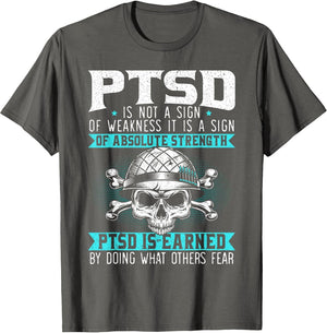 PTSD is Earned by Doing What Others Fear Stress Disorder