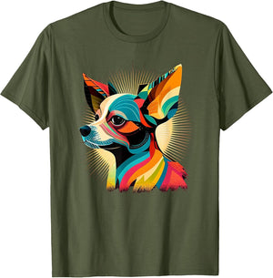 Chihuahua Colourful Art Salvador Dali Beautiful Dog Puppy