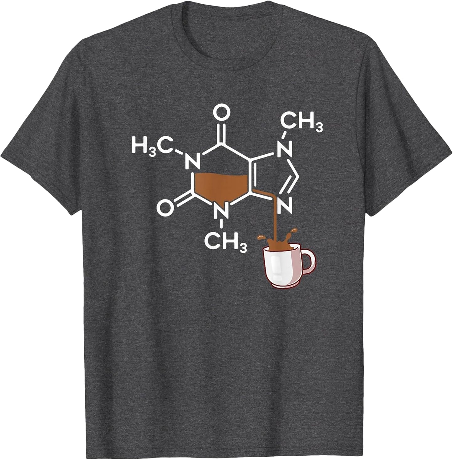 Caffeine Molecule Coffee Lover Chemistry
