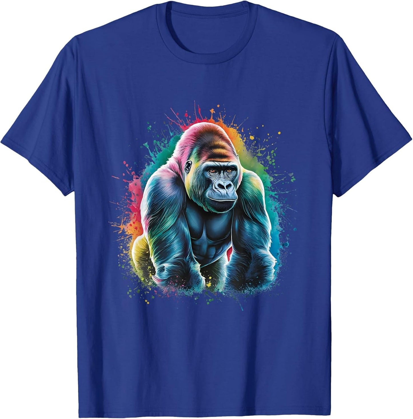 Gorilla Men's Women's Colourful Watercolour Gorilla
