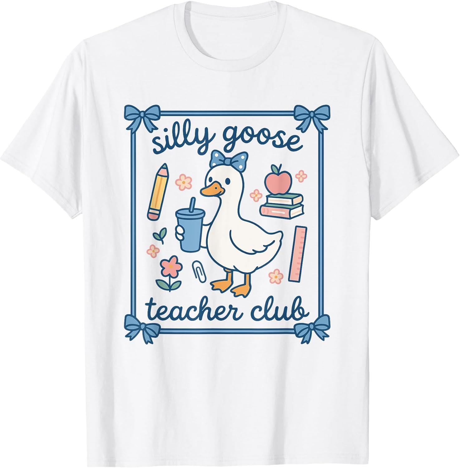 Cute Silly Goose Teacher Club
