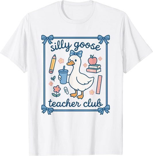 Cute Silly Goose Teacher Club