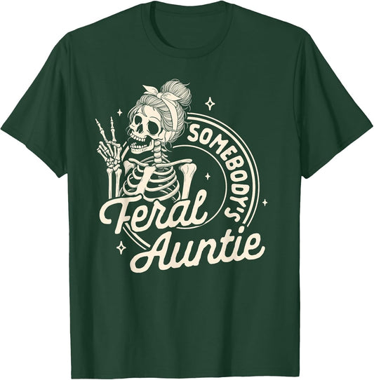 Auntie Feral Aunt Mother’s Day Somebody's Feral Auntie